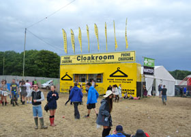 Event cloakrooms - Festival cloakrooms