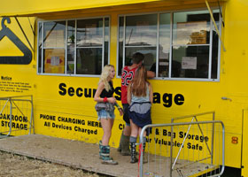 Event cloakrooms - Festival cloakrooms